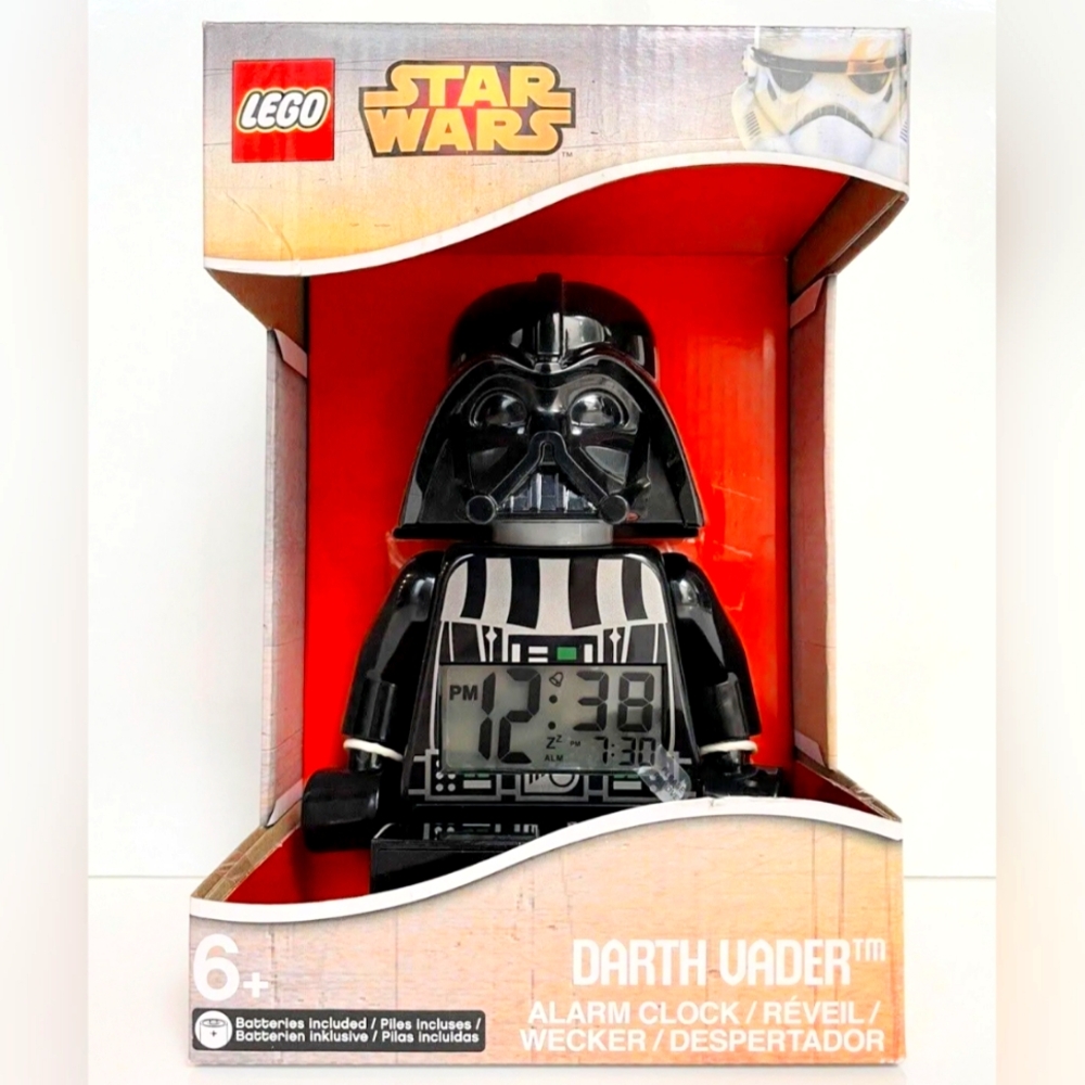 Lego Dark Vader Disney Alarm Clock